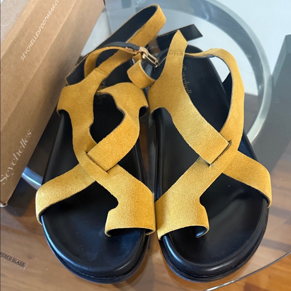 Seychelles Mustard Women's Sandals